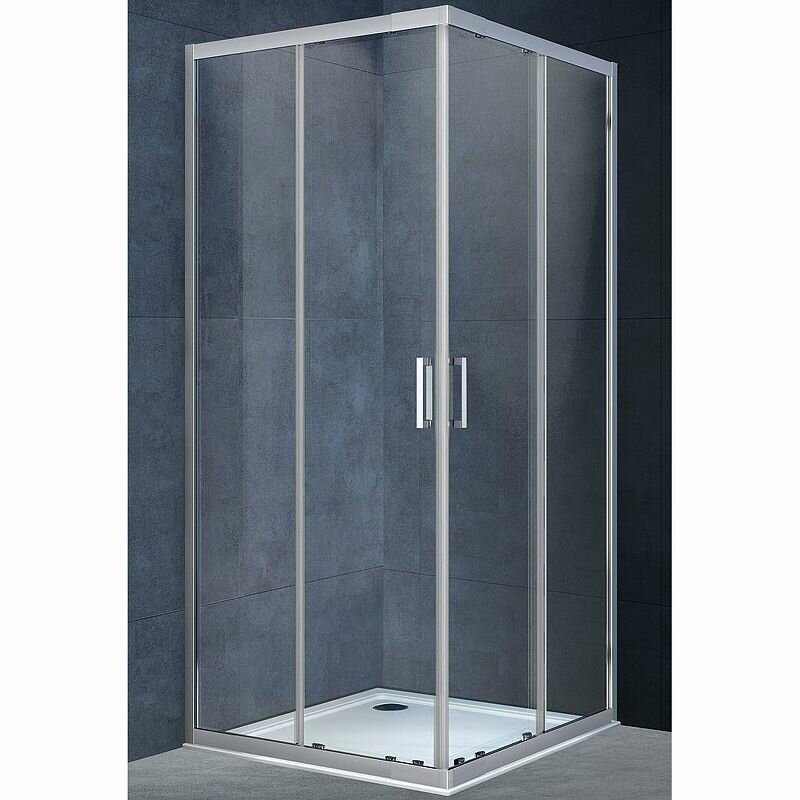 фото Душевой уголок Rapid VSS-3R80/90CL, (800-900)x(800-900), хром, стекло прозрачное