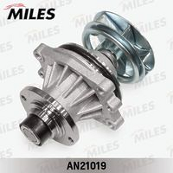 Miles AN21019 (AN21019) насос водяной BMW (БМВ) e36 / e46 / e34 / e39 / e38 / e60 / e65 / e83 2.0-3.0 r6 24v 89 (dolz b214) an21019