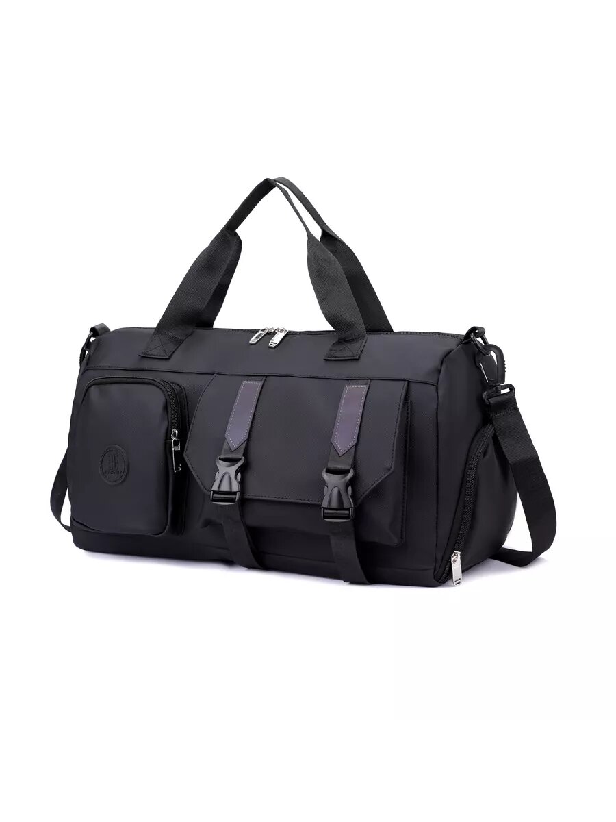 Сумка Journey, фактура гладкая, черный — фото 1