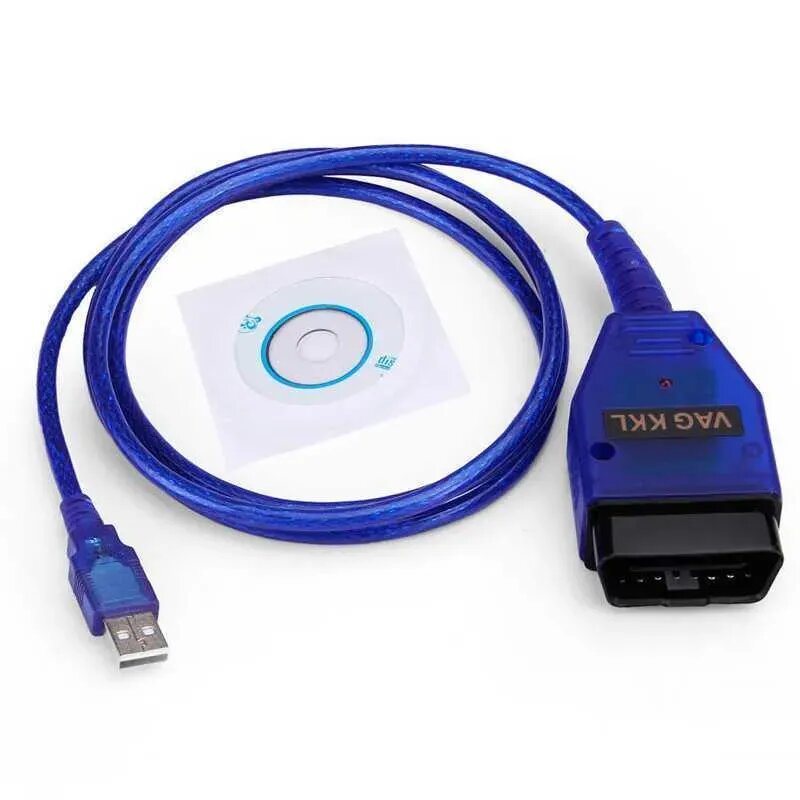 VAG-COM KKL 409,1 OBD2 диагностический кабель .