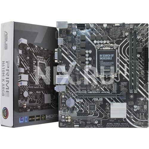 Материнская плата Asus PRIME H610M-K ARGB