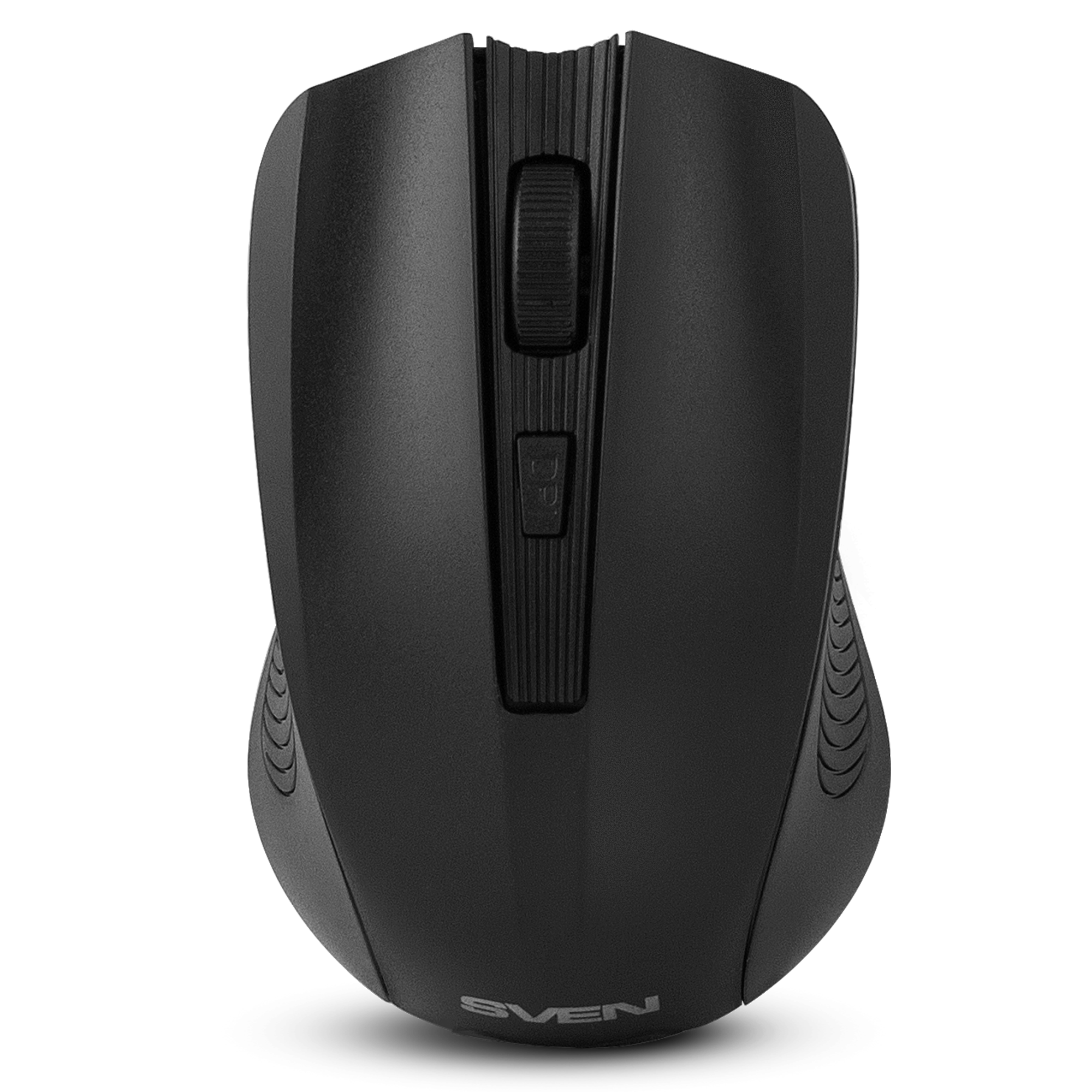 Sven Мышь беспроводная SVEN RX-400W черный, 1400 dpi, радиоканал, USB, кнопки - 4