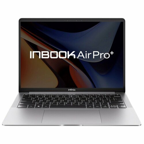 Ноутбук 14" AMOLED QHD INFINIX Inbook Air Pro+ (XL434) grey (Core i5 1334U/16Gb/512Gb SSD/VGA int/W11) (71008302153) серебристый, grey