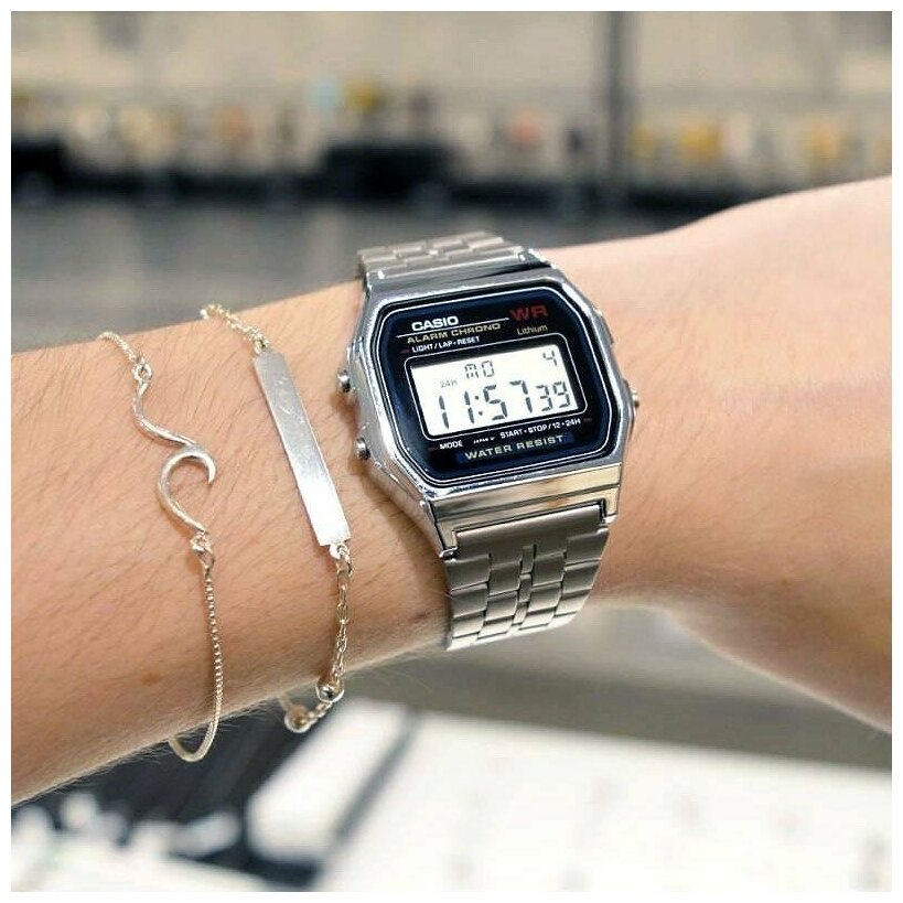 Наручные часы CASIO Vintage, серебристый — фото 1