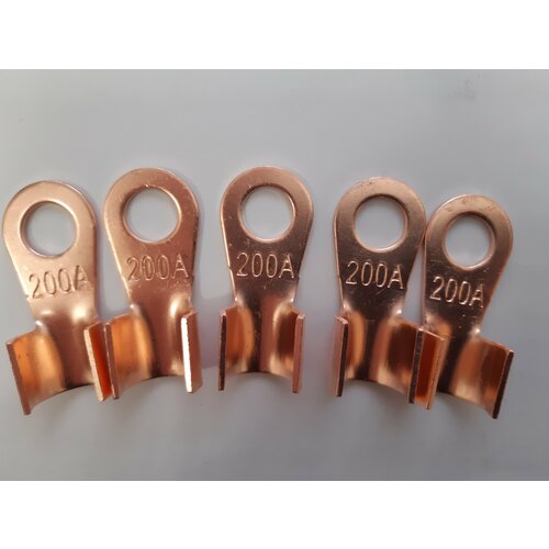 Клемма кольцевая ОТ-200А D-10мм медь ЛОТ 5шт 395₽