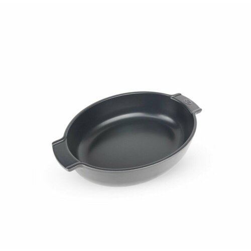 фото Форма для запекания peugeot ceramic овальная, 31х20 см, 2,2 л, серая