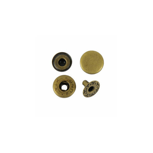 Кнопки 125 мм пружинные альфа Антик 50 шт 400₽