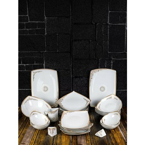 Столовый сервиз DUNIYO 6 персон 30 предметов 11750₽