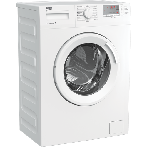 Узкая стиральная машина BEKO WRS 5512 BWW белый 5 кг 1000 обмин 2549000₽