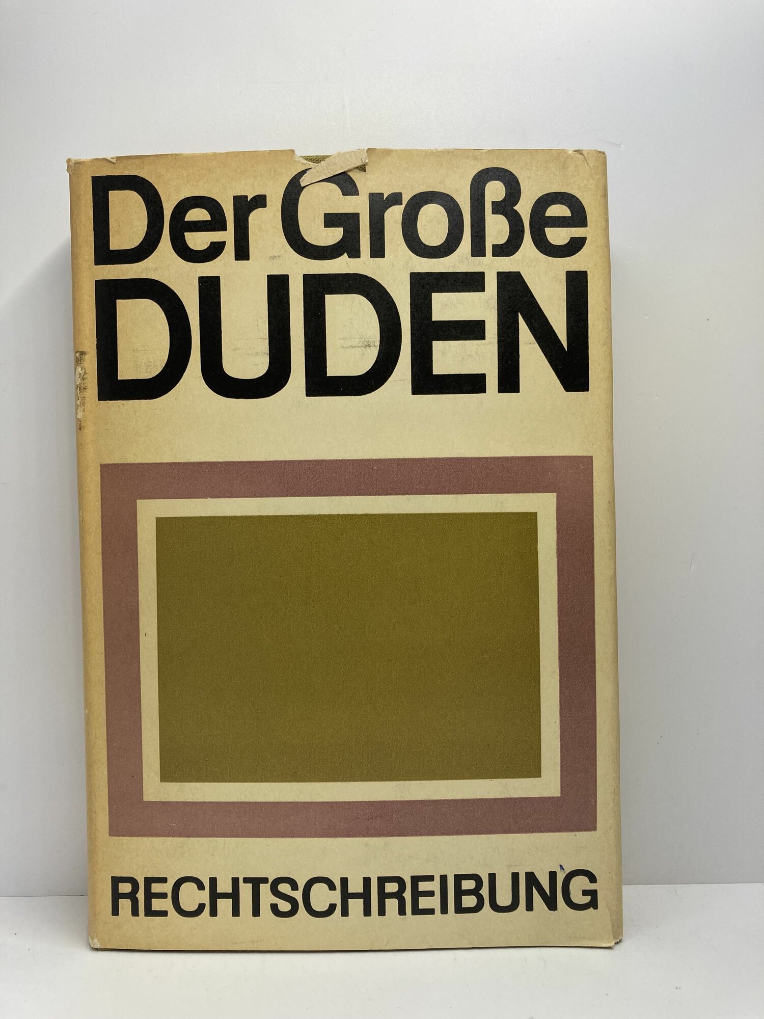 Der Grobe Duden. Rechtschreibung (Словарь немецкого языка Дуден. Правописание)