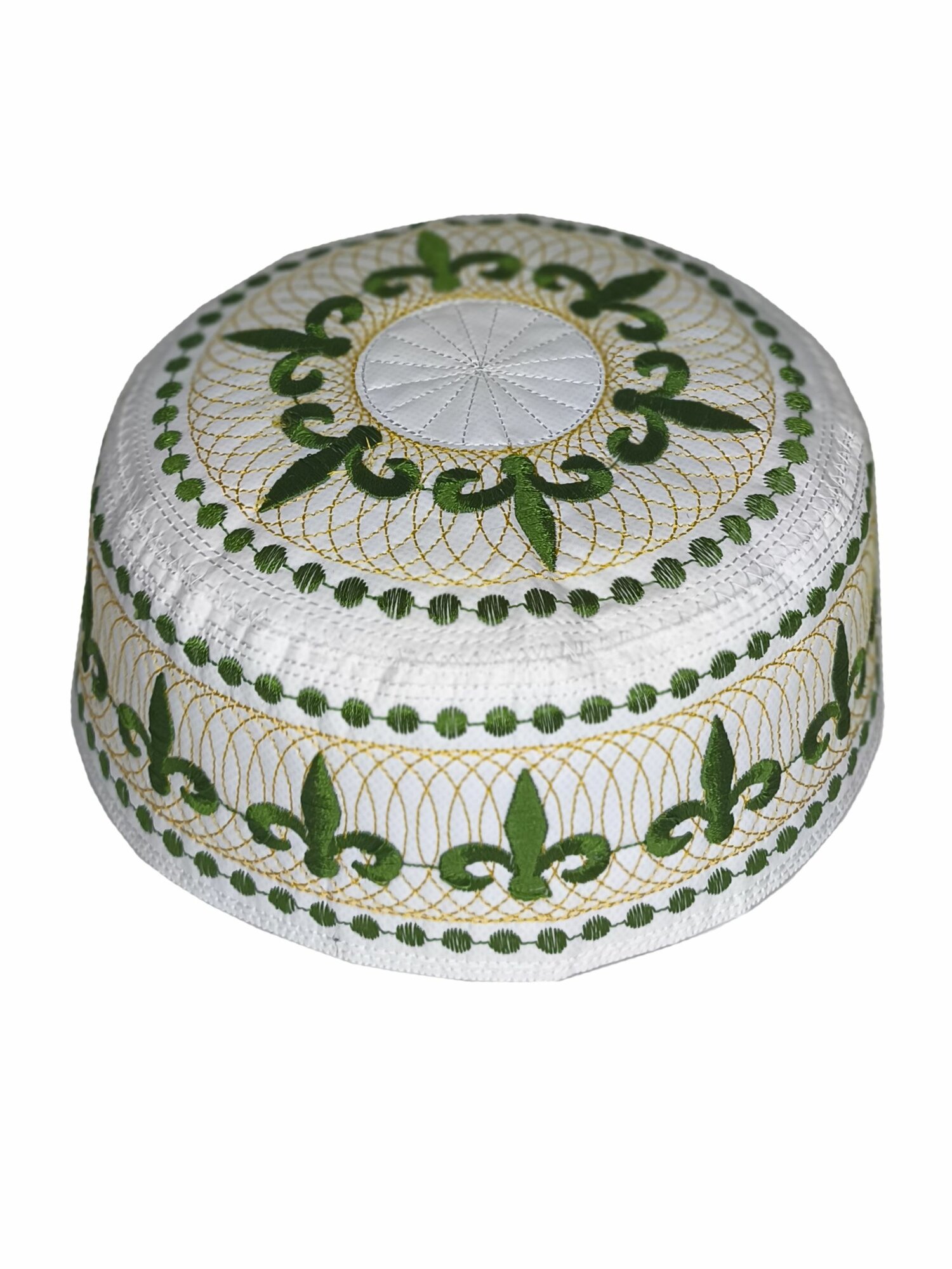 Тюбетейка RexTex Базовая коллекция для мужчин, размер 59, белый