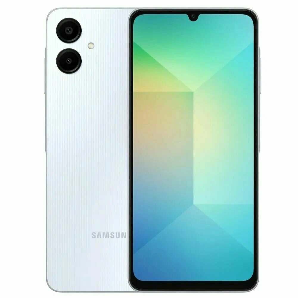 Смартфон Samsung Galaxy A06 6/128 ГБ, Dual nano SIM, голубой
