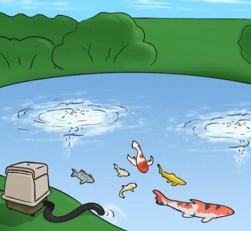 Компрессор для пруда, септика, аквариума AquaOxy 7500 — фото 1