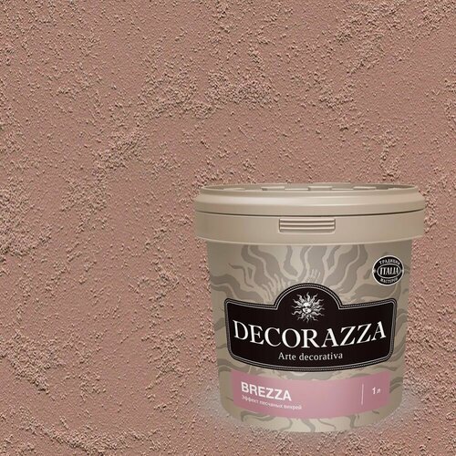Изображение товара Декоративная штукатурка с эффектом песчаных вихрей Decorazza Brezza (1л) BR 10-57