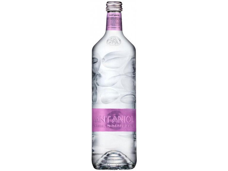 Минеральная вода Sant Aniol (Сант Аниол), 15 шт по 0,75 л, с газом, стекло