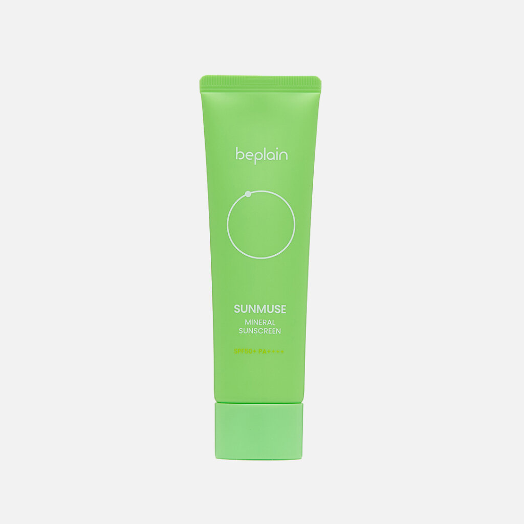 BEPLAIN Минеральный солнцезащитный крем для лица beplain SUNMUSE MINERAL SUNSCREEN SPF 50+ PA+