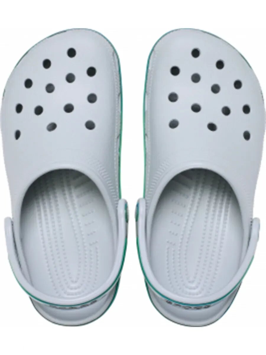 Сабо Crocs Classic clog, размер M8/W10, серый — фото 1