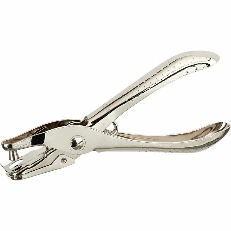 Дырокол Attache на 1 отверстие, на 6 листов, металлический (989505)