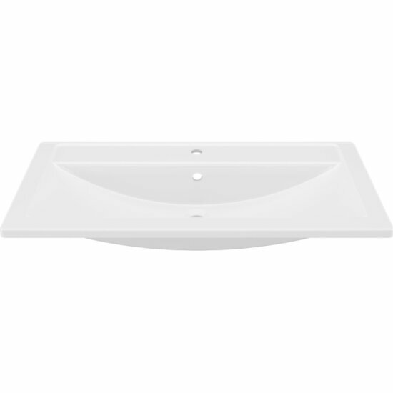 Раковина Paola для ванной Mario полувстраиваемая 100 см прямоугольная