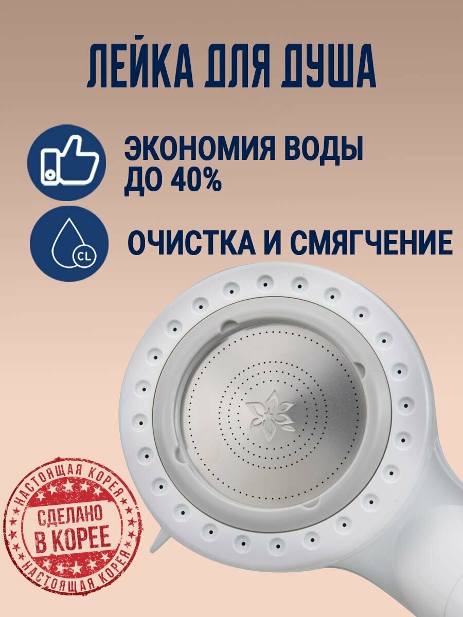 Душевая насадка Aroma Sense AS-MIST с 2 режимами работы. Корея