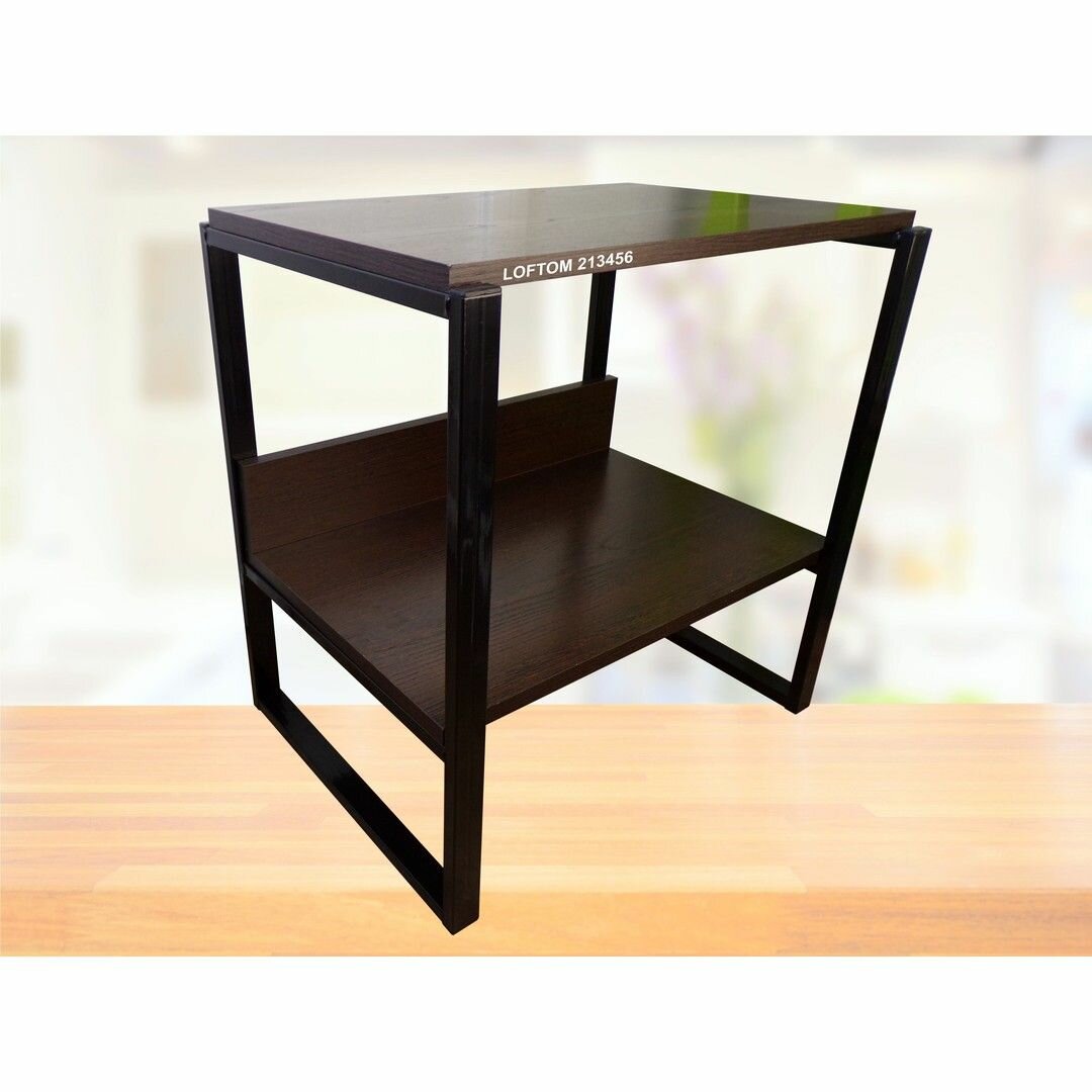 Столик подставка под ноутбук, принтер, документы "LAMAGIA 213456" цвет венге