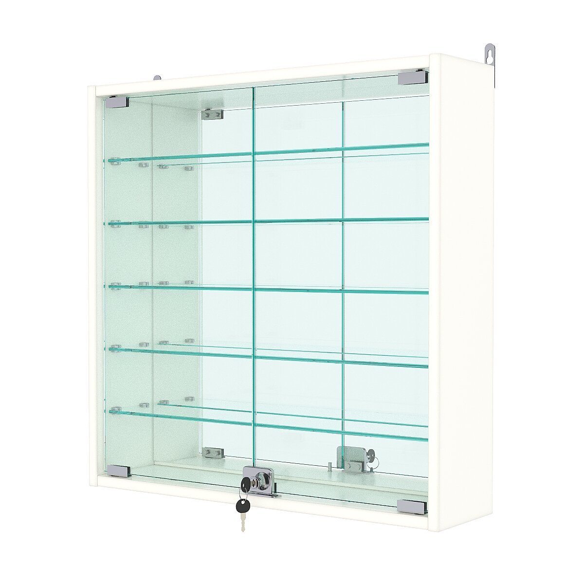 Витрина настенная №1-6А, Белый. Производитель товара - компания Westcom.