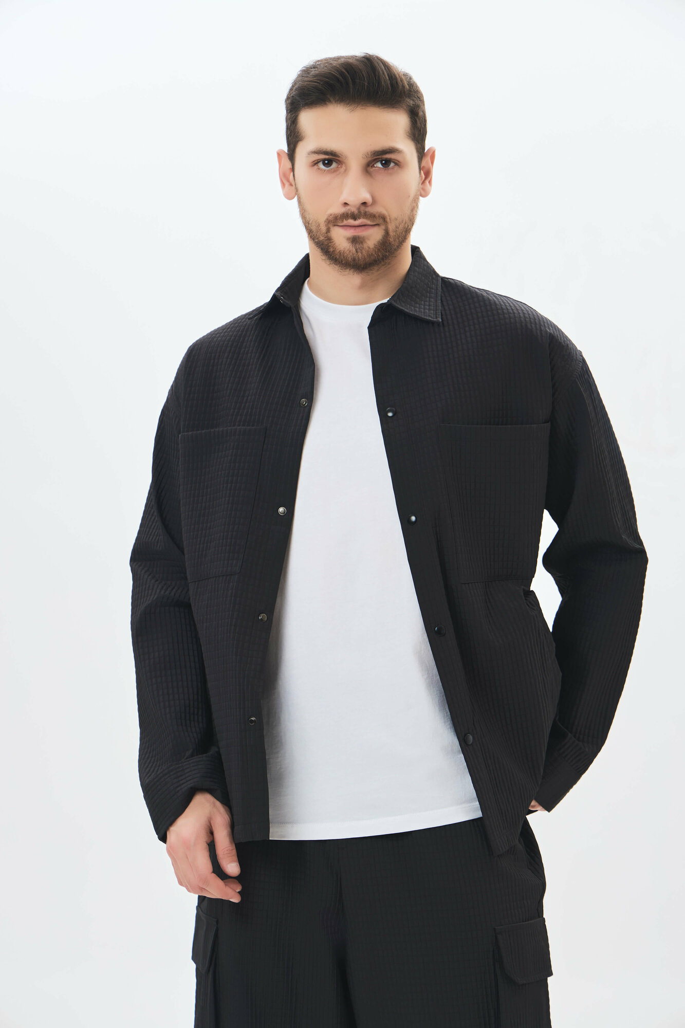 Рубашка TERRA PRO TERRA PRO, размер M, black — фото 1