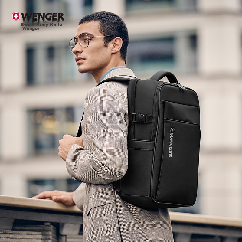 Wenger Swiss Army Knife Backpack 17.3-inch Computer Bag Business Backpack Waterproof Schoolbag 612029