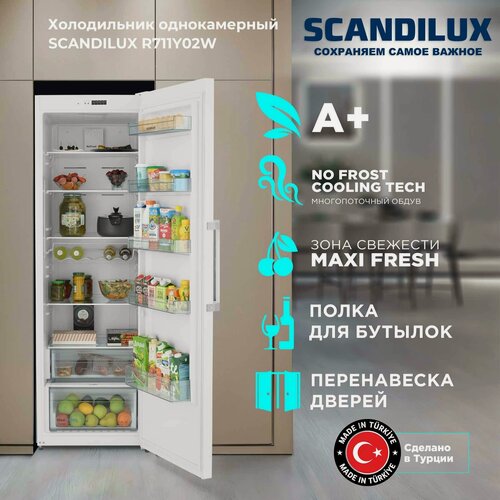Изображение товара Холодильник SCANDILUX R711Y02W