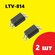 LTV-814 L2443 814 оптопара (2 шт.) корпус SOP-4 4-SMD схема, аналог LTV-814S-TA1...
