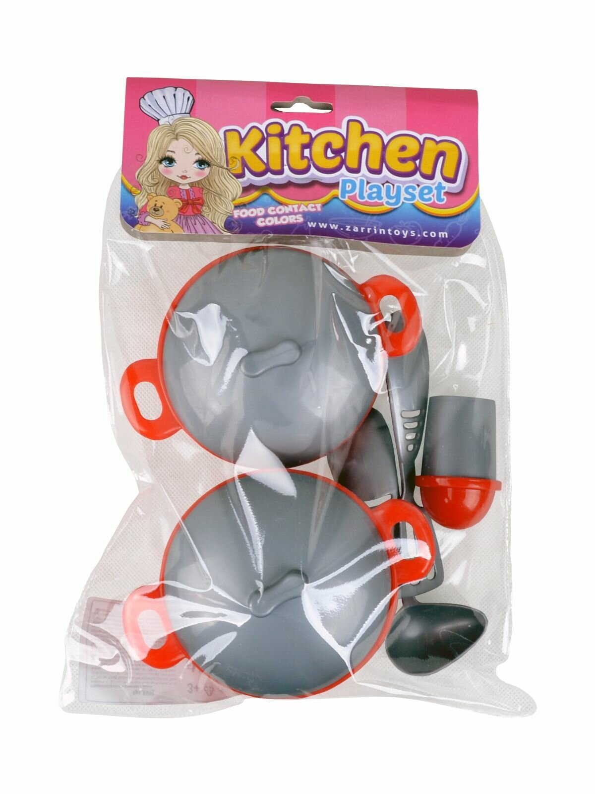 Набор посуды Дашенька, 8 предметов, игрушки для девочек — фото 1