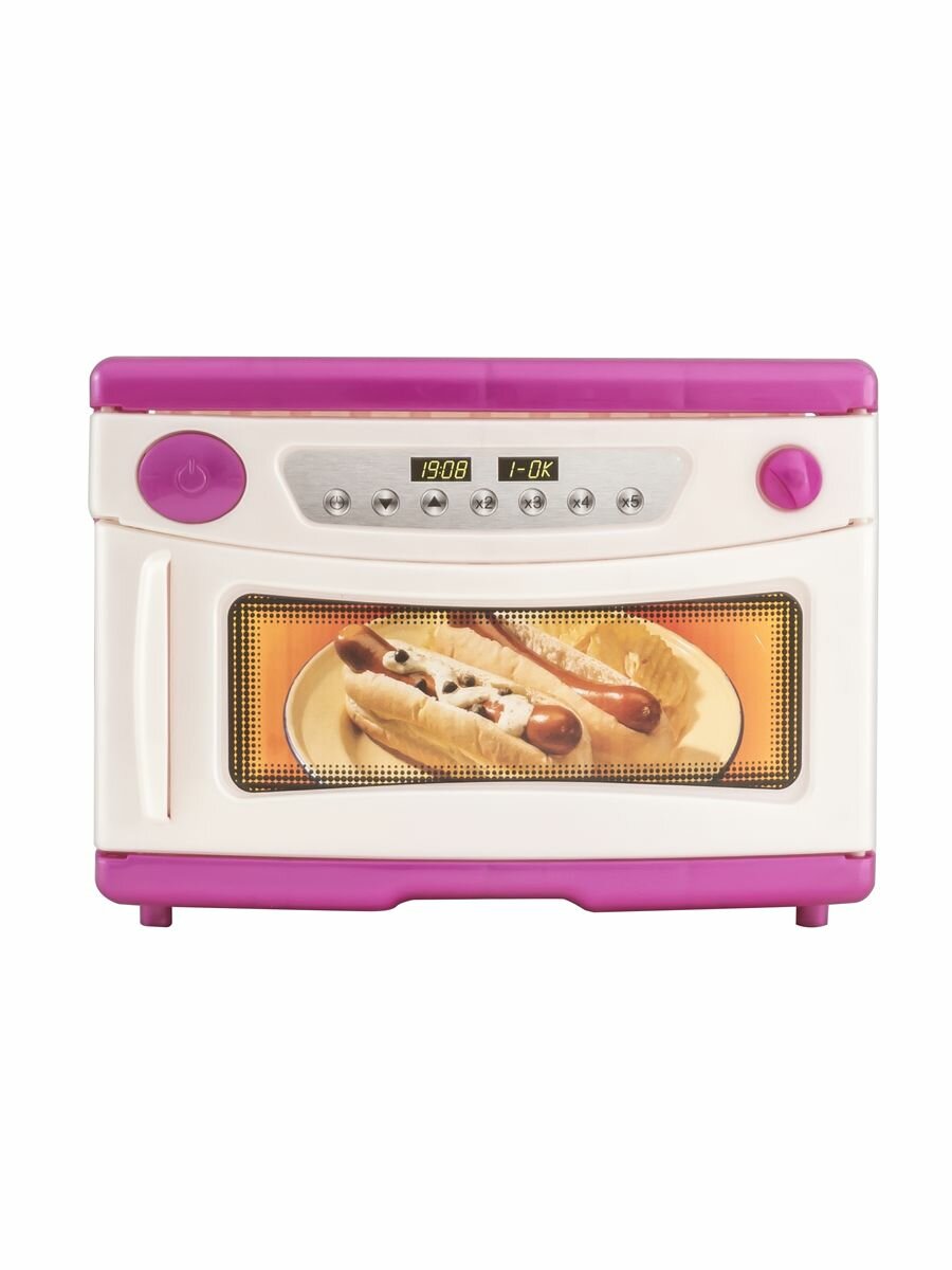 Микроволновая печь, с набором, 5 предметов, звуковая, эл. питания в комплекте, в коробке