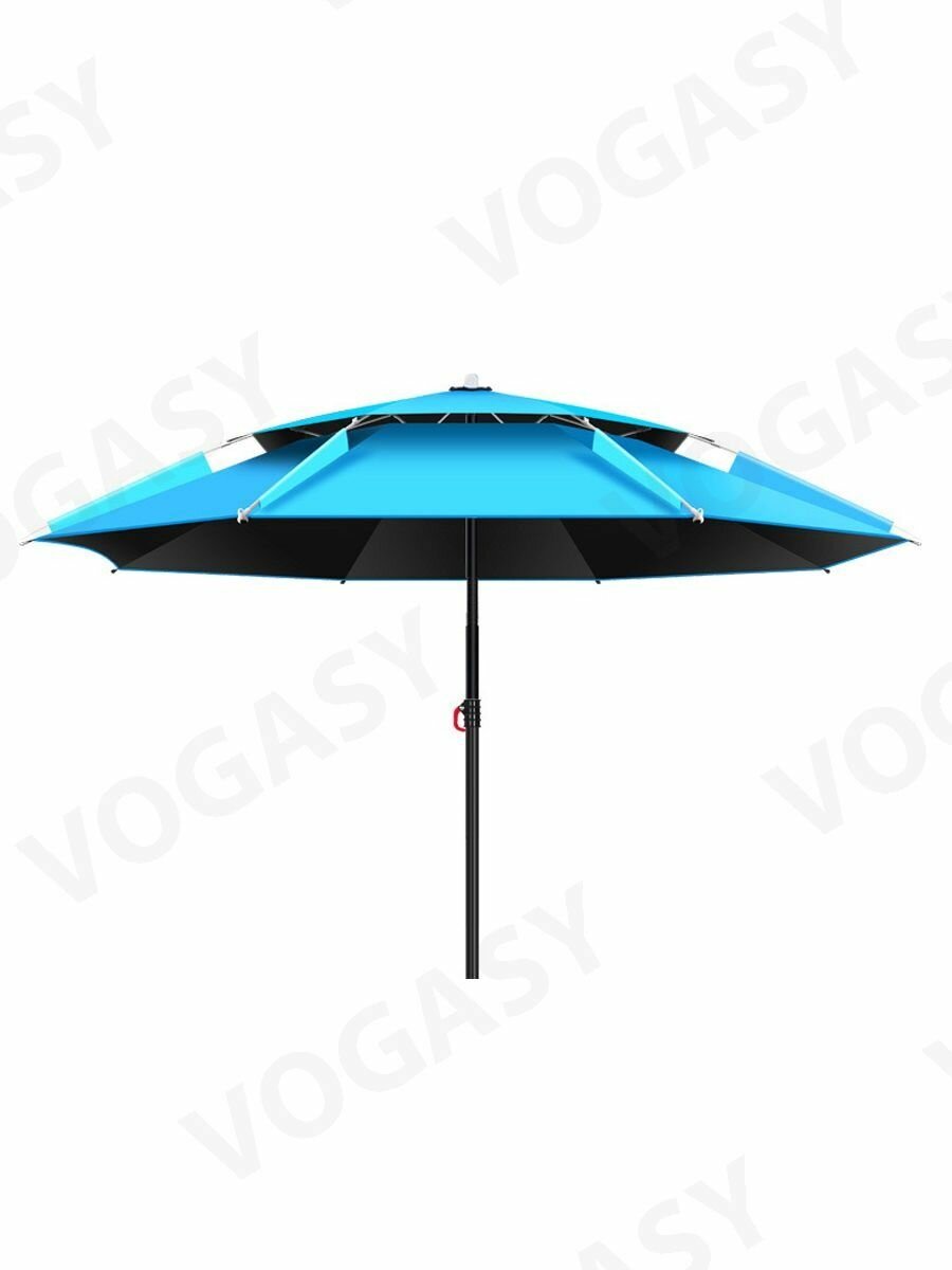 1.8m Синий Пляжный зонт большого размера уличный зонт для рыбалки--0609