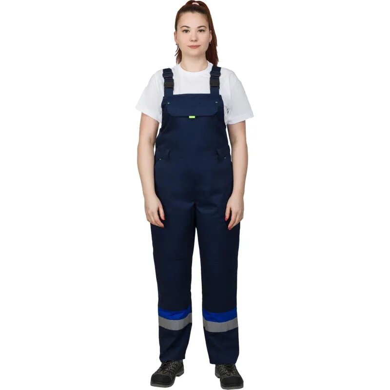 Полукомбинезон летний жен л43-ПК син(40-42)158-164 (серия Л)