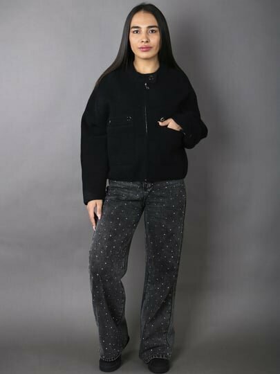 Анорак , размер One Size, черный — фото 1