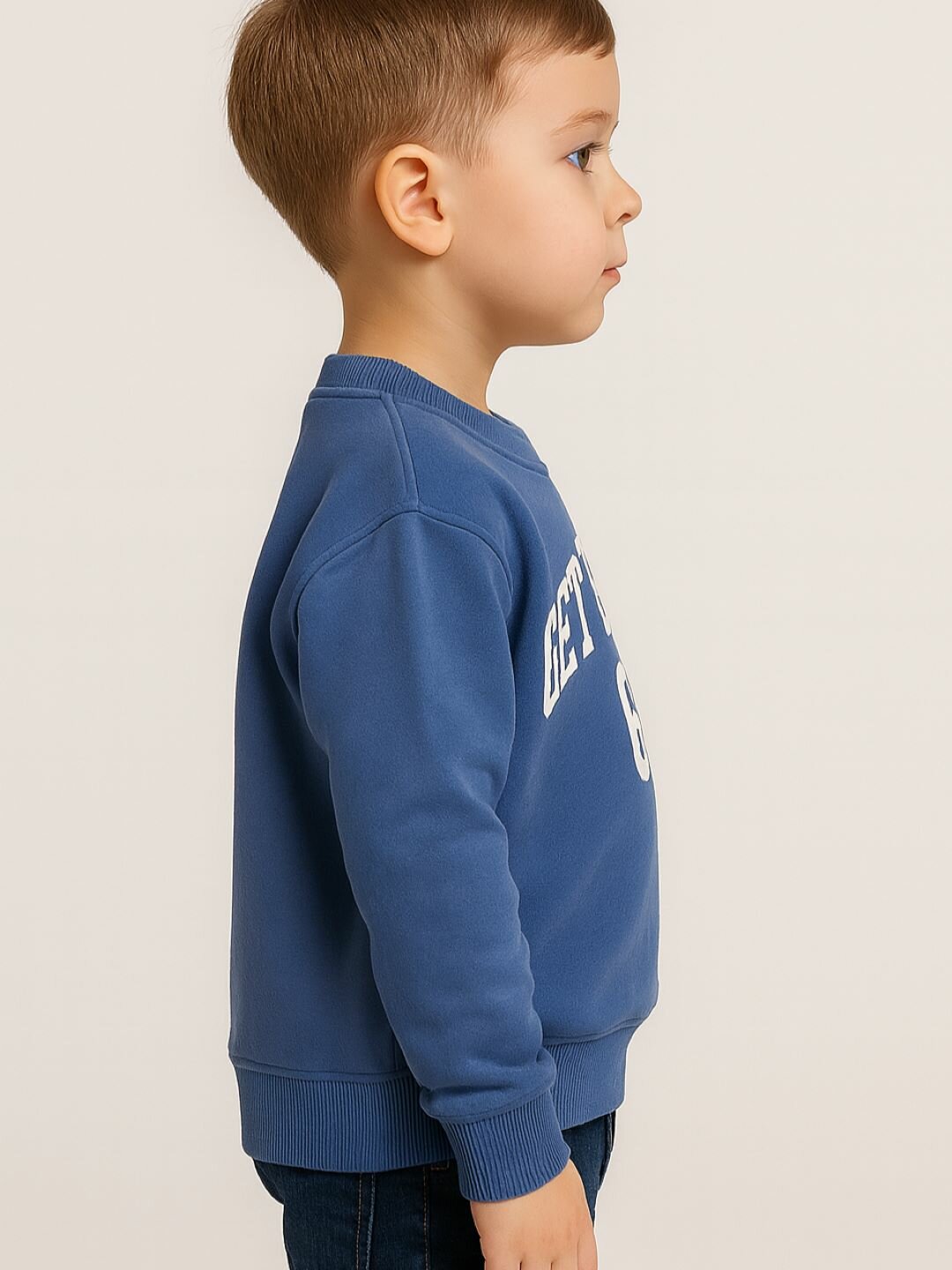 Свитшот DNZ, размер 116, синий — фото 1