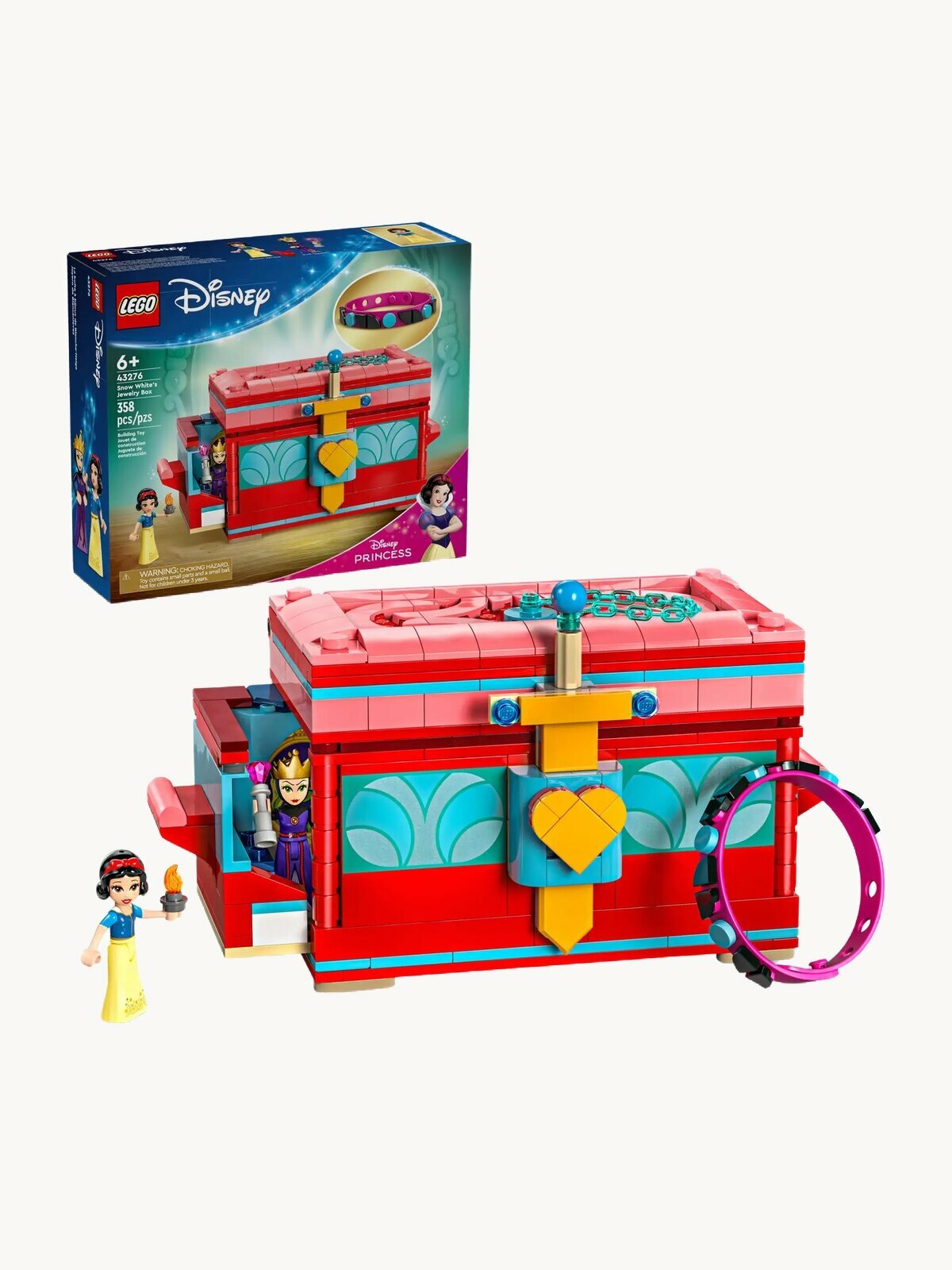 Конструктор LEGO® | DISNEY PRINCESS™ 43276 SNOW WHITE'S JEWELRY BOX