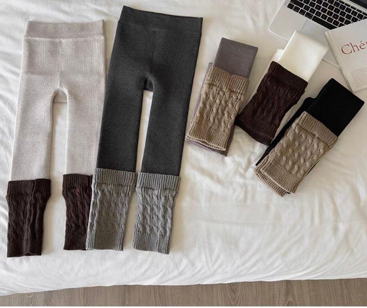 Легинсы , размер 90-105, серый — фото 1