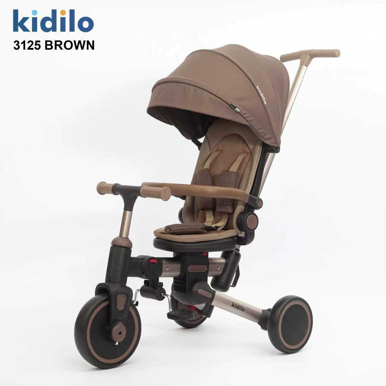 Велоколяска Baby 6177, складная, страховочный обод, EVA-колеса