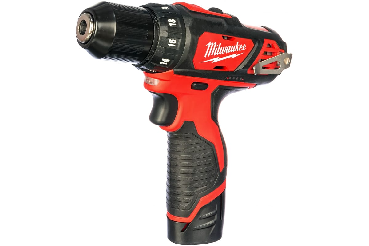 Milwaukee 4933441915 Дрель-шуруповерт аккумуляторный Milwaukee M12 BDD-202С - фото №1