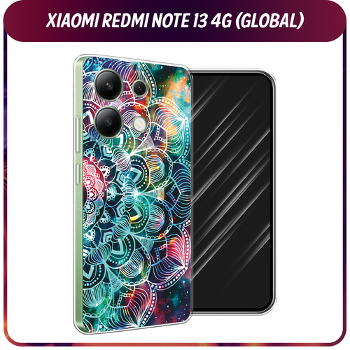 Силиконовый чехол на Xiaomi Redmi Note 13 4G (Global) / Сяоми Редми Нот 13 4G Мандала космос силиконовый чехол на xiaomi redmi note 13 4g global сяоми редми нот 13 4g мои языковые способности прозрачный