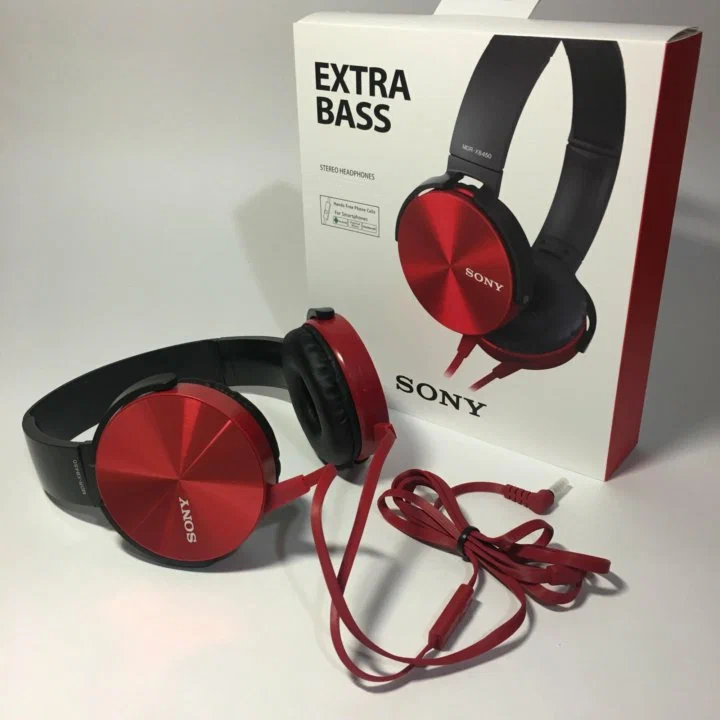 Наушники Sony EXTRA BASS , mini jack 3.5 mm, белый — фото 3