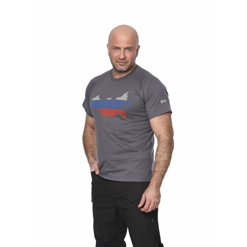 Футболка NOVATEX, размер XXXL, серый