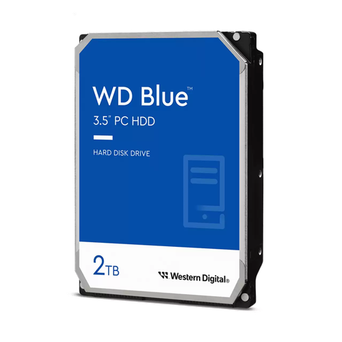Western Digital Blue HDD 35 SATA 2Tb 5400rpm 64MB buffer WD20EARZ 1 year аналог WD20EZRZ 768900₽