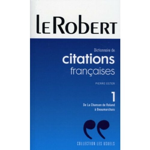 Citations Francaises Tome 1