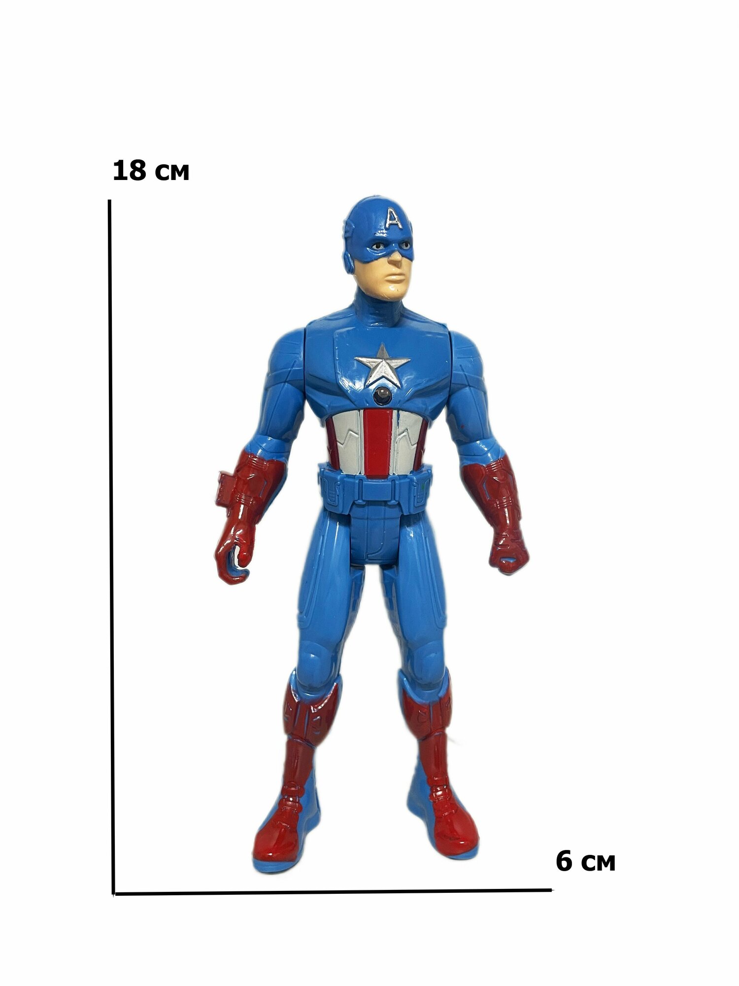 Набор Супергерои Марвел Капитан Америка, Танос, Халк, Человек Паук