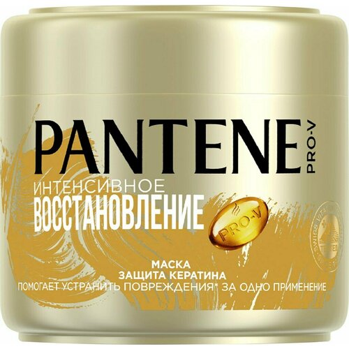 Маска для волос PANTENE Pro-V Интенсивное восстановление, 300мл, Франция, 300 мл