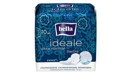 Прокладки гигиенические Bella ideale ultra normal покрытие staydrai 10 штук