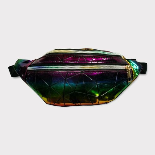 фото Сумка поясная tay-9665-multicolor, фактура гладкая, мультиколор taybr