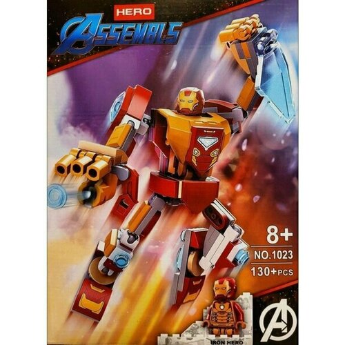Конструктор Марвел 1023 - Робот Железный человек конструктор новый железный человек робот подарок для мальчика